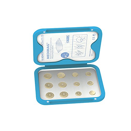 Magnet-Set Medimag Titanium Multi, 11 und 15 mm, zum Lindern von Schmerzen oder Beschwerden