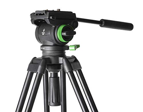 Genesis Base CVT-10 Videostativ + Neigekopf VF-6.0 Kit | Stativ Video Kamera