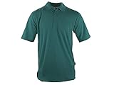 Herren Poloshirt Extreme Performance - Kurzarm-Hemd für Männer mit Knopfleiste, atmungsaktiv, bügelfrei, antibakteriell - Sport, Casual, Business, Made in EU (Aqua Blau, M)