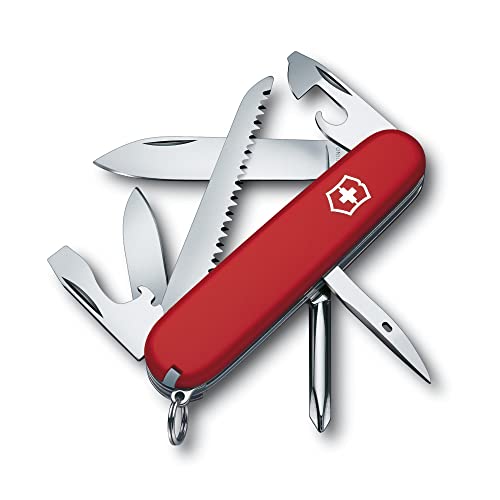 Victorinox Offiziermesser Hiker 13 Funktionen, rot/silber, 1.4613-033 (1.4613)