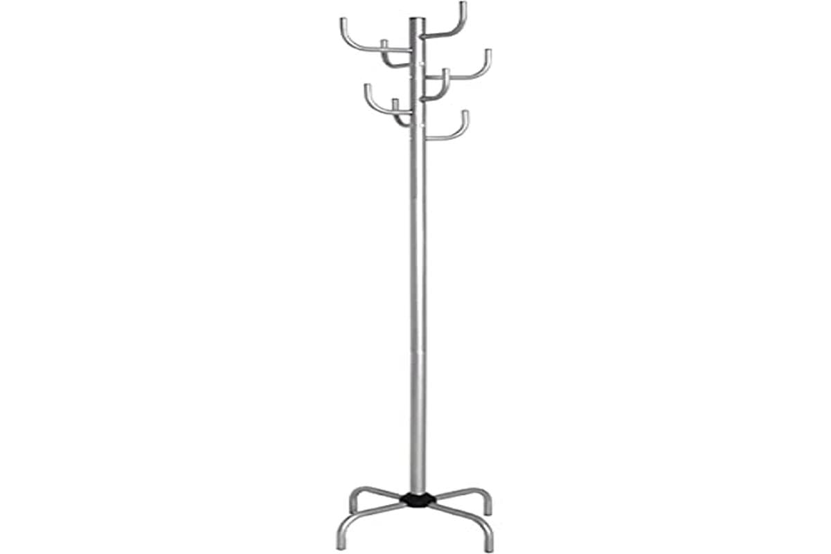 HAKU Möbel Garderobenständer, Metall, alu, Ø 37 x H 180 cm