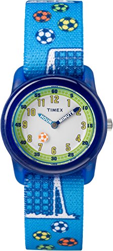 Timex TW7C16500 Jungen-Armbanduhr mit Quarz-Uhrwerk, Analoganzeige und Textil-Uhrenband