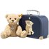 Ben Teddybär im Koffer beige