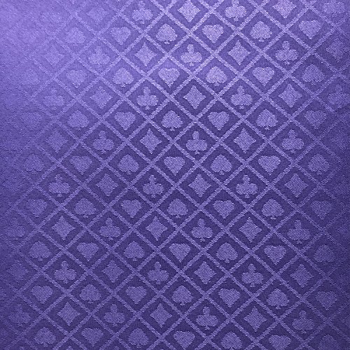 Yuanhe 274 x 152 cm, Abschnitt der passenden Poker-Tischdecke, Violett