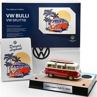 FRANZIS 55107 - Collector's Edition VW Bulli, handgefertigte Sammlerbox, inkl. Modellauto, Notizbuch und Grußkarte