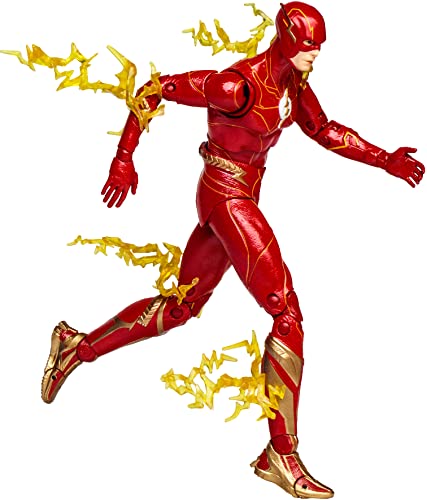 Lansay DC – The Flash Movie – The Flash (Hero Costume) 18 cm – Sammelfigur & Zubehör – Comic-Figuren – ab 12 Jahren