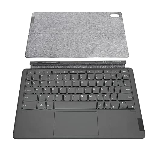 Zunate für Xiaoxin Pad Tastatur mit Hülle, Magnetische Tastaturhülle mit Abnehmbarer Kabelloser Tastatur für Xiaoxin Pad Plus P11 P11 Plus Tablet, 75 Tasten, QWERTZ-Layout