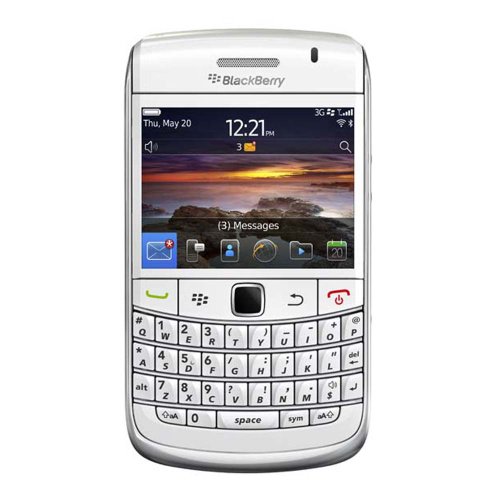 BlackBerry BT-RIM-B978W Rim Bold 9780 Smartphone (6,2 cm (2,4 Zoll) Display, 5 Megapixel Kamera, QWERTZ, WiFi, GPS) weiß