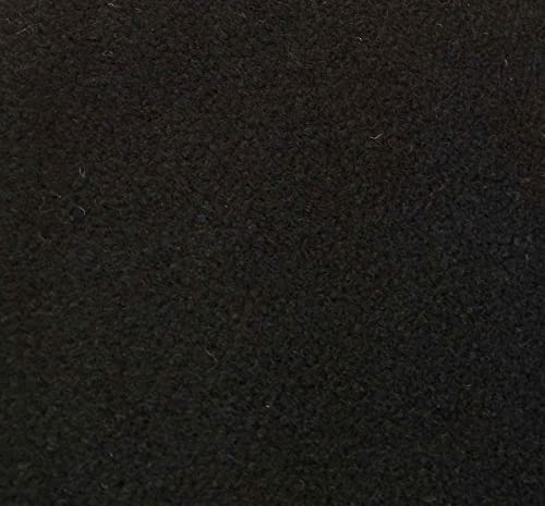 Nadelfilz Extra-Flex Meterware Restauration Innenraumverkleidung Instandhaltung Camperausbau 206 cm Breite (206 x 250 cm, schwarz)
