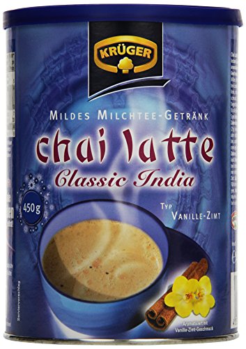 KRÜGER Chai Latte Classic India Typ Vanille Zimt, 6er Pack (6 x 0.45 kg)