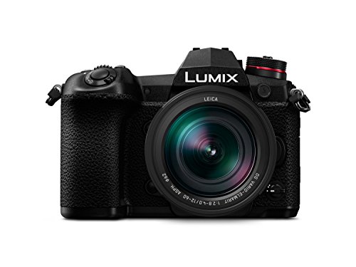 Panasonic LUMIX DC-G9LEB-K G9 Spiegellose Kamera mit Leica 12-60 mm Objektiv - Schwarz