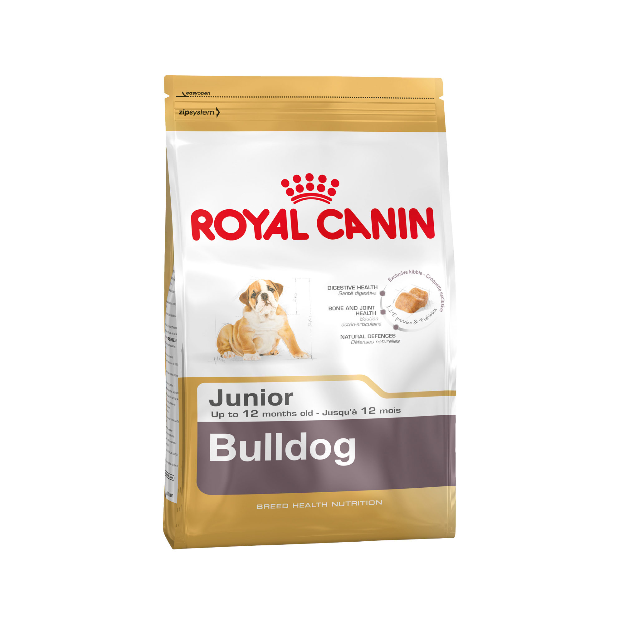 ROYAL CANIN Bulldog Junior 12 kg, 1er Pack (1 x 12 kg)