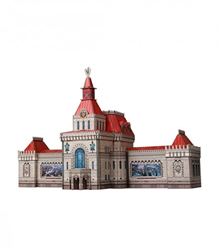 Keranova keranova373 Maßstab: 1: 220 Clever Papier historischen Gebäude Suworow Museum Sankt Petersburg 3D Puzzle