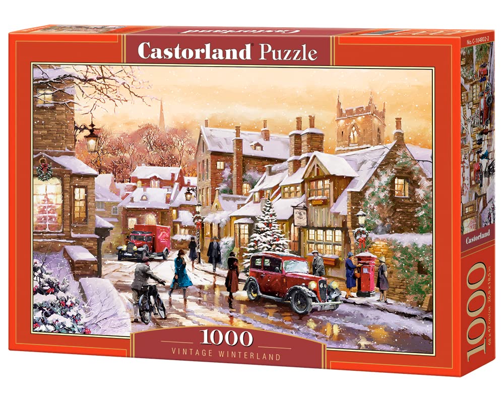 Puzzle 1000 pièces :Vintage Winterland