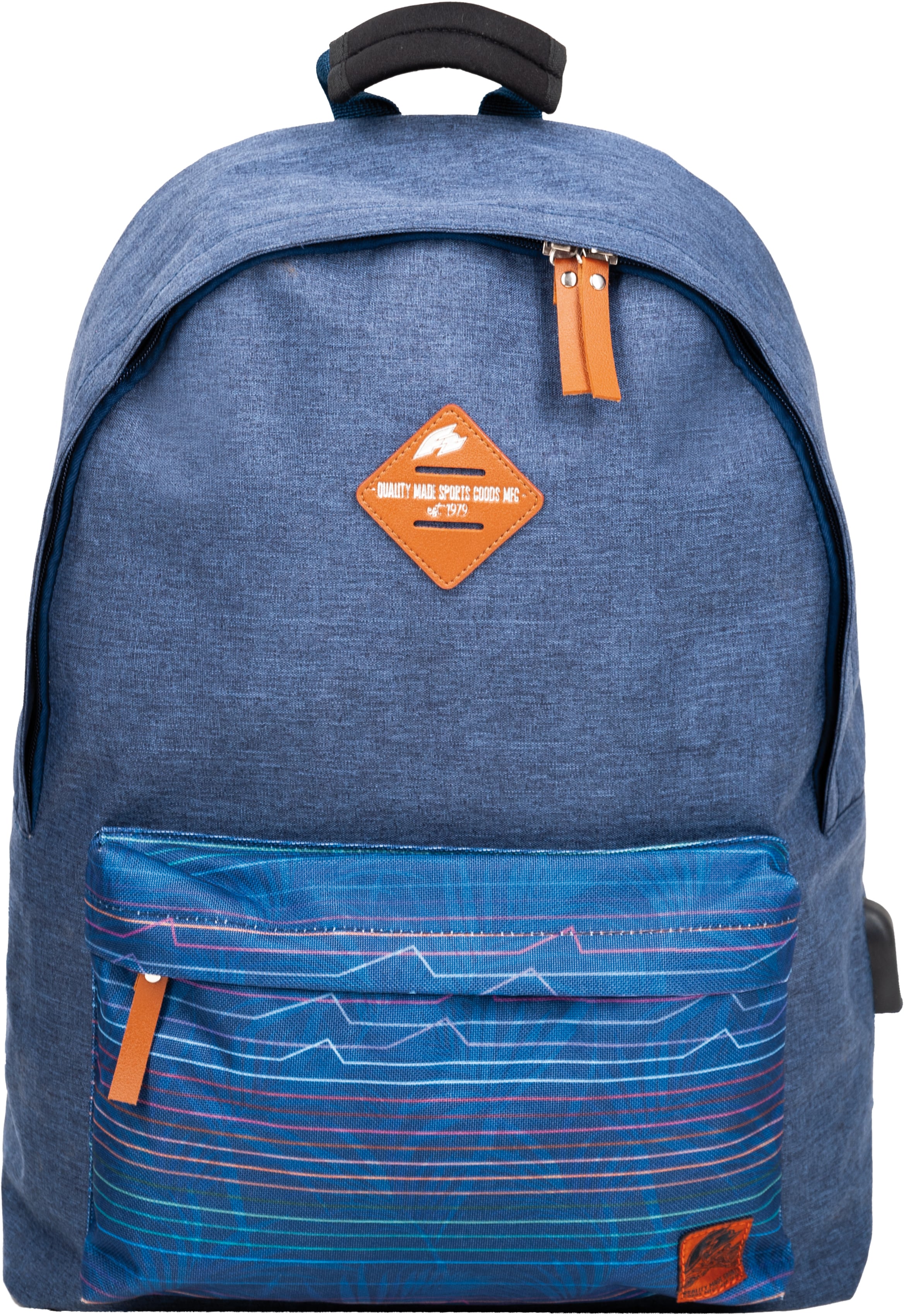 F2 Crossroad Rucksack 2020 -> URBAN Street Bag Tasche 23 Liter Blue