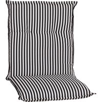 Beo Gartenmöbel Auflage Streifen schwarz Weiss für Hochlehner BE807 Tupelo