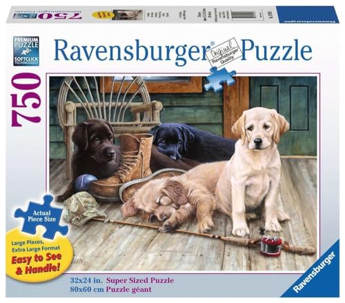 Ravensburger Ruff Day 19939 - 750 Teile Puzzle für Erwachsene, jedes Teil ist einzigartig, Softclick Technologie bedeutet, dass Teile perfekt zusammenpassen