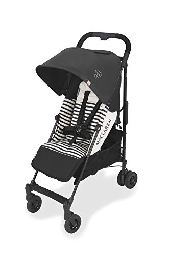 Maclaren Quest Arc Buggy - Ideal für Neugeborene bis 25 kg, verfügt über ein ausziehbares UPF50+/wasserdichtes Verdeck, einen Sitz mit verstellbarer Positiong. Kompatibel mit Maclaren Babywannen