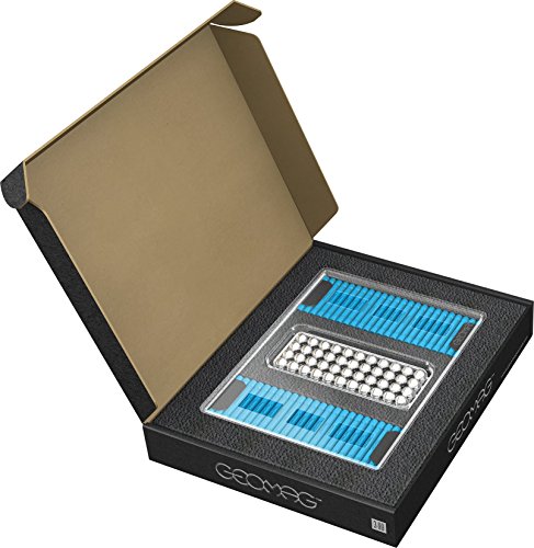 Geomag Masterbox Large 184 - Magnetstäbe Spielzeug - Himmelblau - 248-teilige Box
