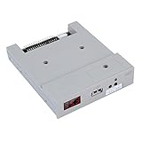 3,5 Zoll USB Emulator mit 1,44 MB, ABS Diskettenlaufwerk Emulator für Stickmaschine, 5 V DC Plug and Play SFR1M44 FU Weiß