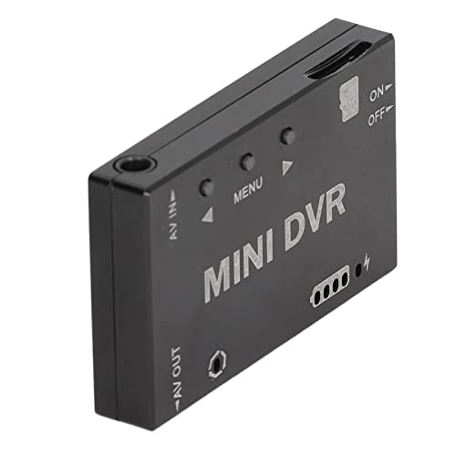 RC FPV DVR Modul, 5V DC Aluminiumlegierung RC Video Recorder Modul Schwarz für RC Modell Rennwagen