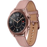 Samsung Galaxy Watch 3 - 41 mm - mystic bronze - intelligente Uhr mit Band - Leder - Anzeige 3,02 cm (1.2) - 8GB - 4,3GB - Wi-Fi, LTE, NFC, Bluetooth - 4G - 48,2 g (SM-R855FZDAEUB)