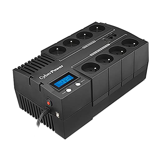CyberPower BR700ELCD-FR uninterruptible power supply (UPS) Line-Interactive 0.7 kVA 420 W 8 AC outlet(s)