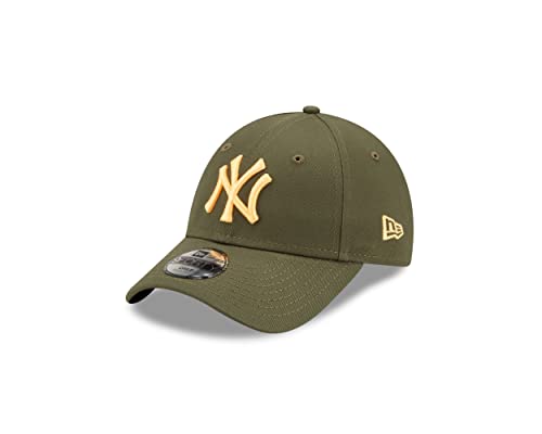 New Era New York Yankees Cap MLB Basecap verstellbar 9Forty Kinder Kappe Baseball Oliv - Youth