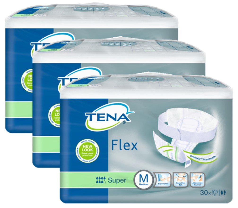 TENA FLEX super medium 3X30 St
