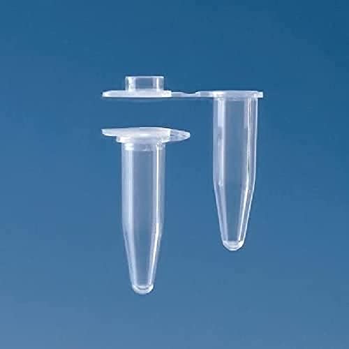 Brand 781305 PCR Tubes, 0.2 mL Flat Cap, Clear (Pack of 1000)