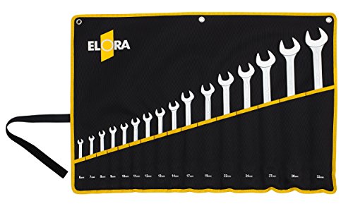 Elora 205S 16MT Ringmaulschlüssel-Satz DIN 3113, Form B, 16-teilig 6-32 mm