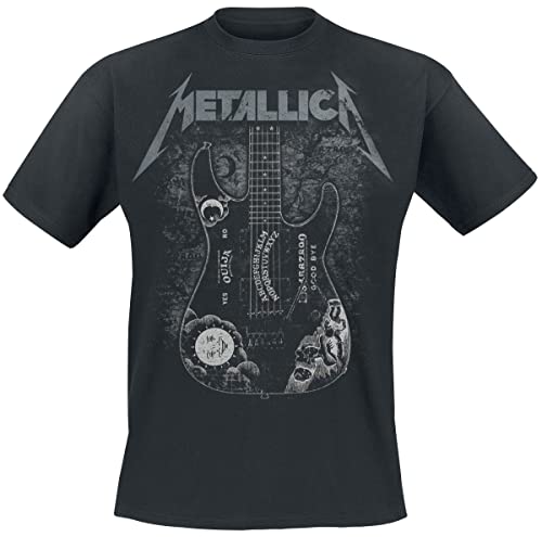 Metallica Hammett Ouija Guitar Männer T-Shirt schwarz 3XL 100% Baumwolle Band-Merch, Bands