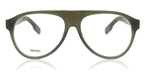Kenzo KZ 50012I 096 55 Neue Unisex Brille, Glänzendes transparentes Grün, 55
