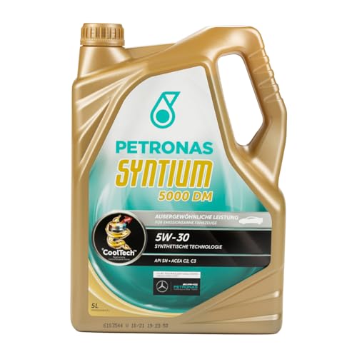 Petronas Syntium 5000 DM 5W-30 5L (5 Liter) vollsynthetisches Motorenöl
