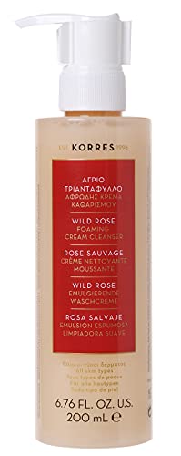 Korres Wild Rose Emulgierende Waschcreme,1er Pack (1 x 200 ml)