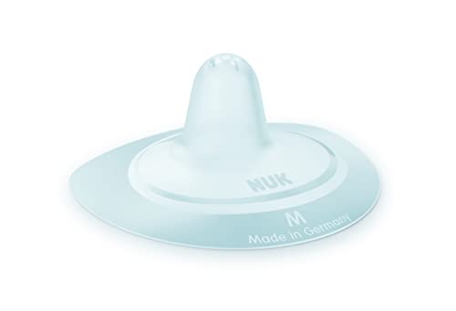 NUK Silicone Nipple Shields with Storage Box, Pack of 2