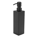 Liseng Modernes Schwarze Handpumpen Seifenspender Edelstahl, verwendet in Küche und , Shampoo, Lotion