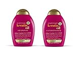 OGX Anti-breakage Keratin Oil Shampoo & Conditioner (13 Ounces) by OGX