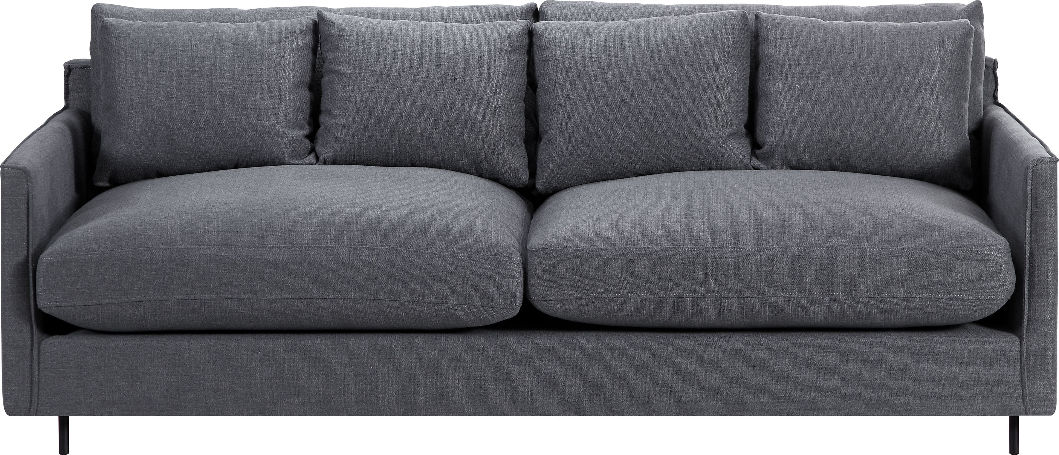 ATLANTIC home collection 3-Sitzer, Sofa, skandinvisch im Design, extra weich, Füllung mit Federn 3