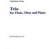 Madeleine Dring-Trio für Flöte, Oboe, Piano-SET
