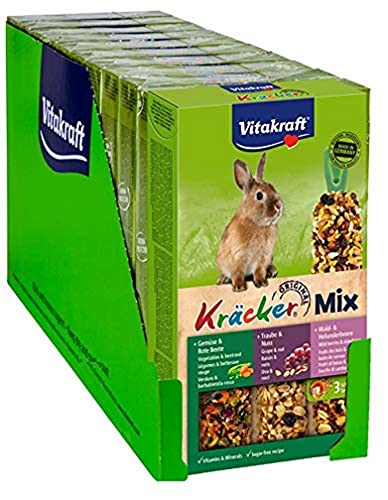 Vitakraft Cräcker Zwergkaninchen, 10er Pack (10 x 213 g)