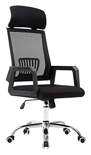 Tisch und Stuhl, hohe Rückenlehne, Computerstuhl, Bürostuhl, Stuhl mit Fester Armlehne, multifunktionaler Gaming-Stuhl, Liegestuhl (Farbe: Schwarz), bequemer Jahrestag Vision