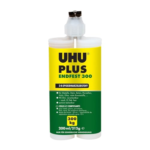 UHU® - Plus Endfest 300 Epoxidharzklebstoff 2-komponentig Kartusche 200ml