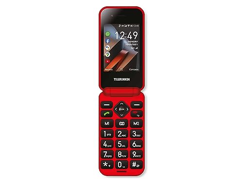 Mobiltelefon Telefunken S740 Red 2,8"