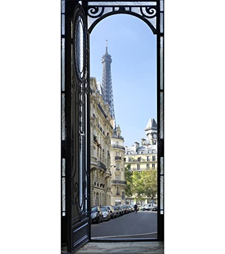 PLAGE 141012 Aufkleber für Türen-Paris, 204 x 83 cm