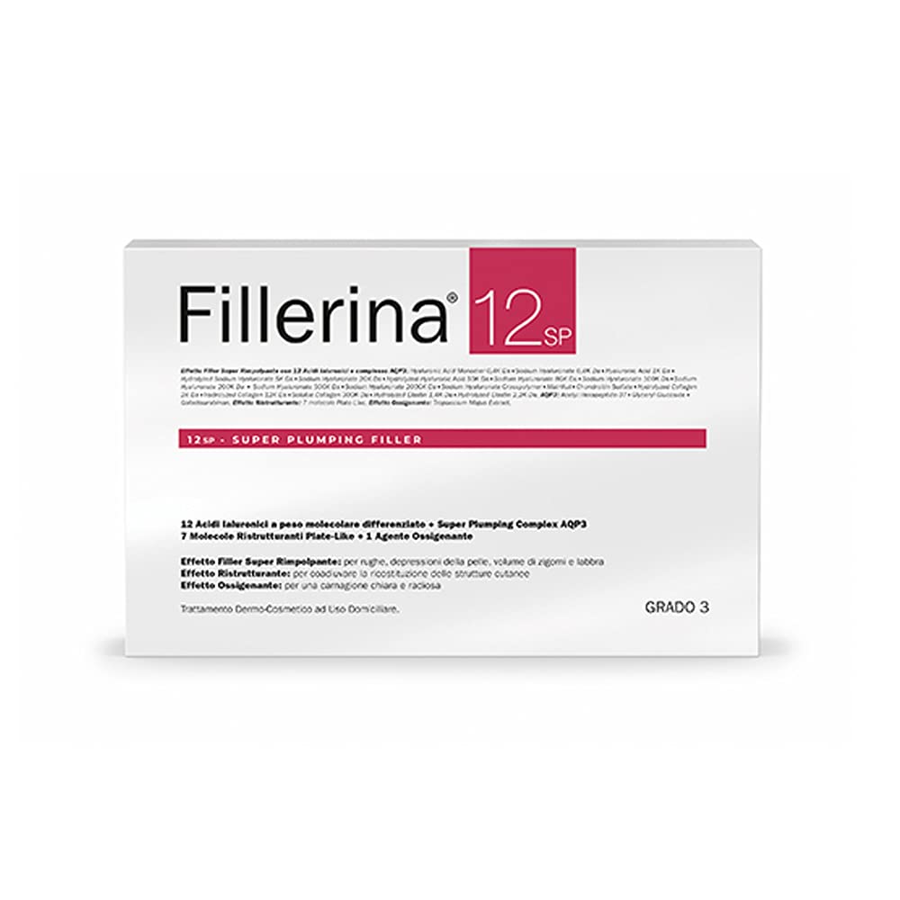 Labo Fillerina 12 SP Super Plumping Filler Gesichtsbehandlung Gel Filler Super Regeneration + Schleier Grad 3