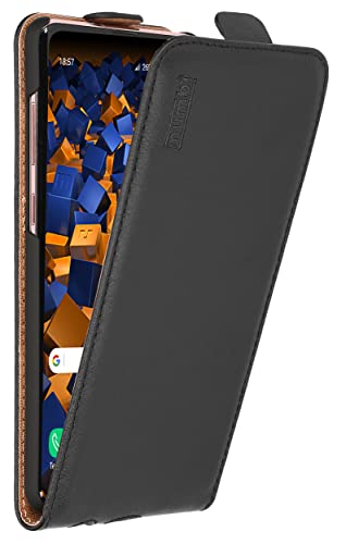 mumbi Flip Case Tasche kompatibel mit Samsung Galaxy S10+, Klapphülle schwarz - 6.4 Zoll