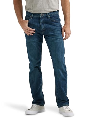 Wrangler Herren Authentics Mens Classic Regular-Fit Jeans, Twilight Flex, 36W / 28L