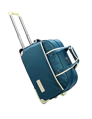 Rollende Koffer wasserdichte Travel Gepäcktasche - Unisex Business Verdicken Rollen Handtasche(Blau)