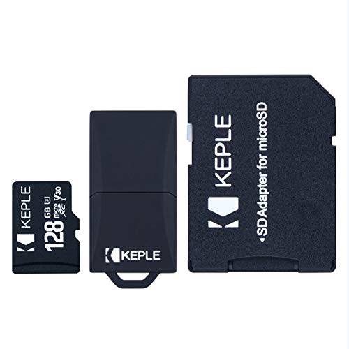 128GB MicroSD Speicherkarte Klasse 10 Kompatibel mit Canon EOS M50 M100, M10, M6, M5, 6D, 60D, 70D, 80D, 100D, 550D, 600D, 1100D, 1200D, 1300D, 2000D, 4000D, 9000D Kamera | Micro SD 128 GB